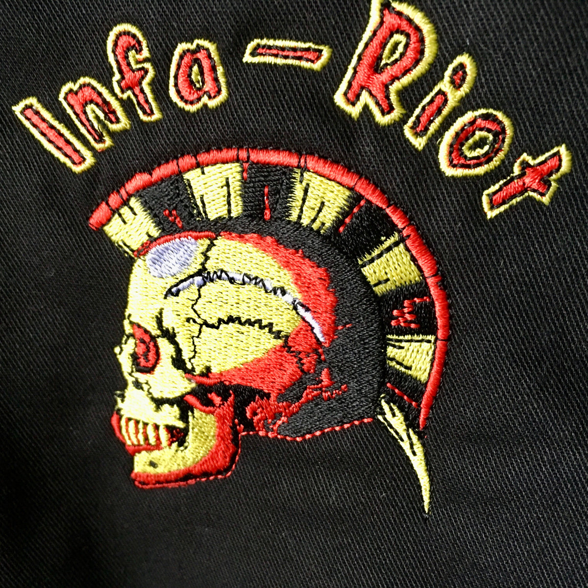 Infa-Riot - Embroidered Monkey Jacket – Mainstage Merch