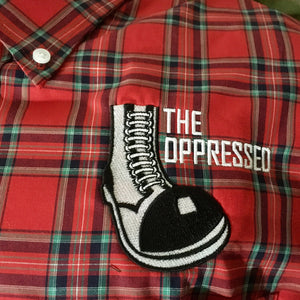 The Oppressed  -  Red Check Shirt