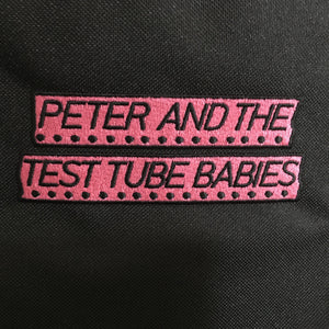 Peter & The Test-Tube Babies - Black Canvas Messenger Bag