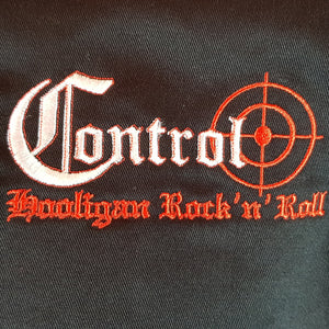 Control - Black Harrington W/ Front & Back Embroidery