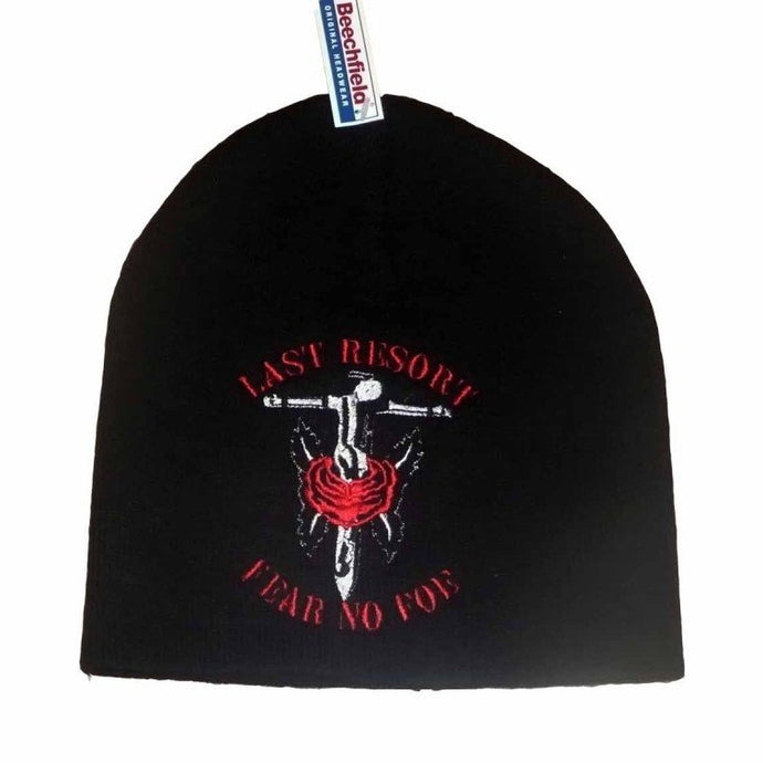 The Last Resort - Fear No Foe - Embroidered Beanie