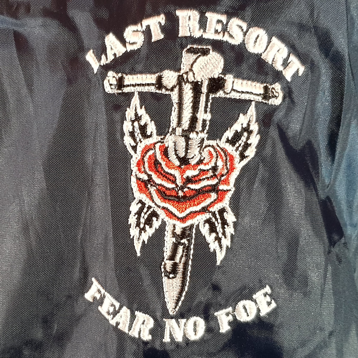 The Last Resort - Rain Jacket with Embroidery – Mainstage Merch