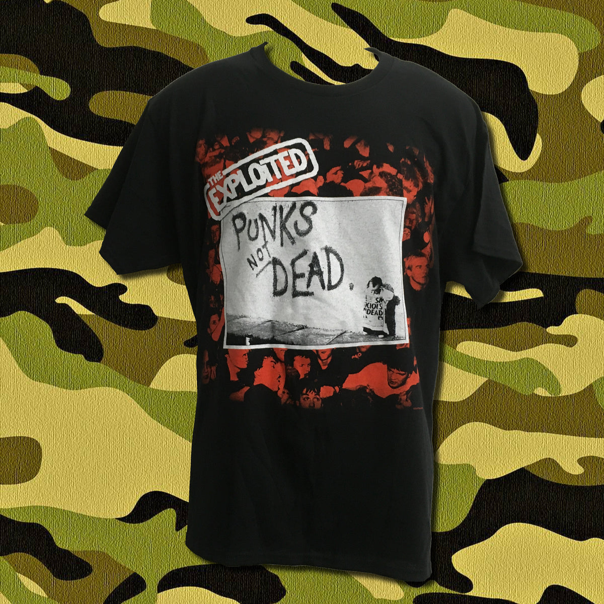The Exploited - Punks Not Dead - Official Tee – Mainstage Merch