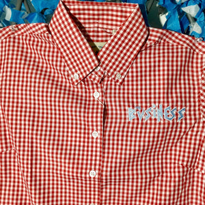 The Business - Ladies - Red Gingham Check Shirt