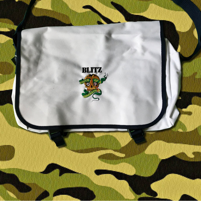 Blitz - White -  Voice Of A Generation - Navigator Bag