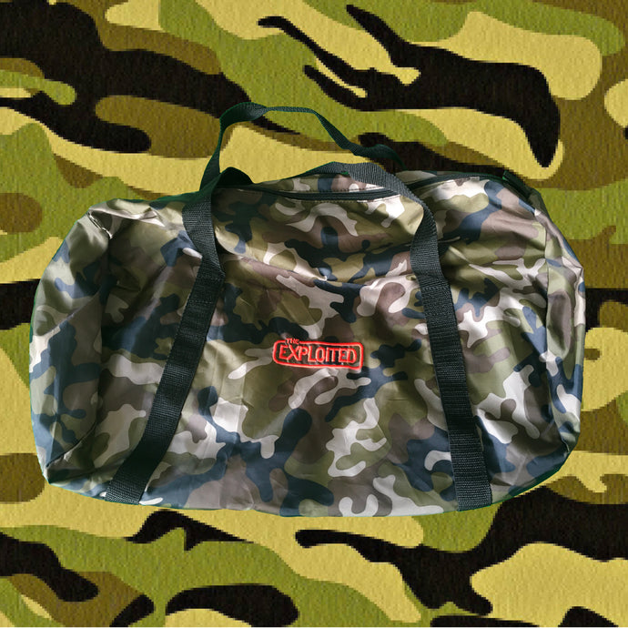The Exploited - Packaway Camouflage  Barrel Bag