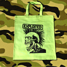 The Exploited - Lime Green Tote Bag