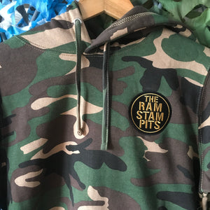 The Ramstampits- Embroidered Camo Hoodie