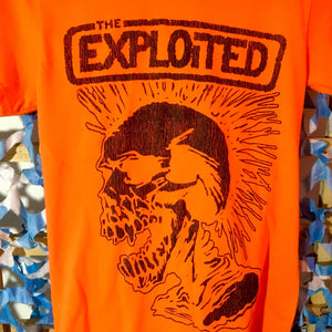Exploited  - Mens Orange Tee