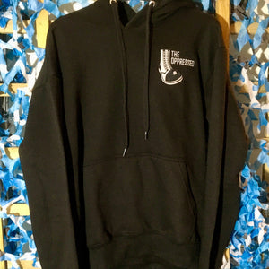 The Oppressed  - Black embroidered hoodie