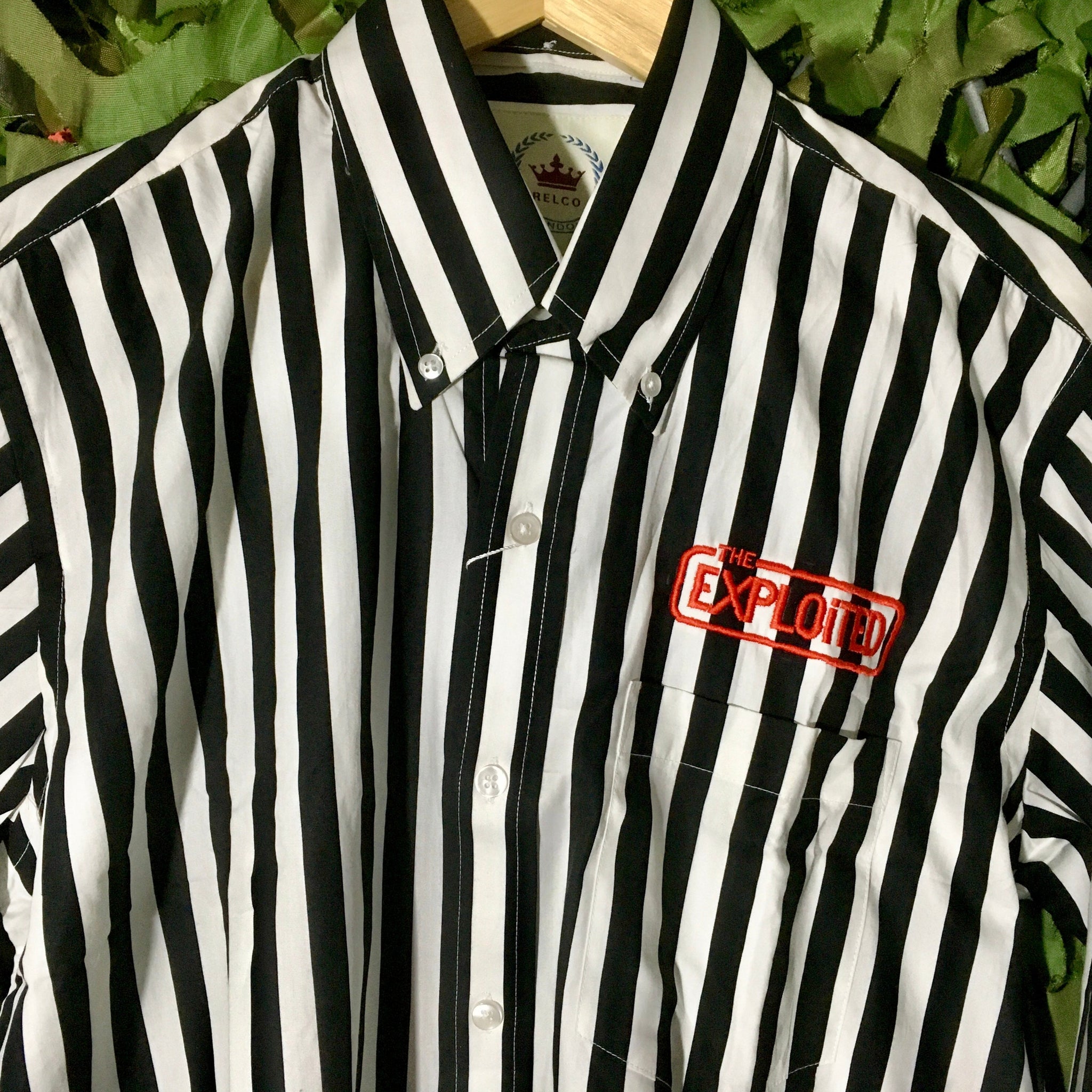 Expl0ited Merch The Exploited - Black and White Shirt – Mainstage Merch