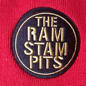 The Ramstampits  - Embroidered Red Beanie