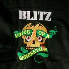 Blitz - Black Harrington Jacket w/ Front & Back Embroidery