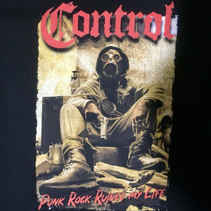 Control - Black - Punk Rock Ruined My Life Album Theme Tee