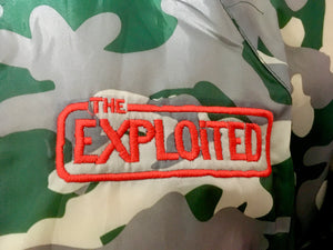 The Exploited  - Camo Rain Jacket