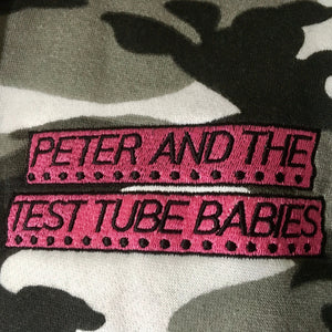 Peter & The Test-Tube Babies - Urban Camo Zip Hoodie