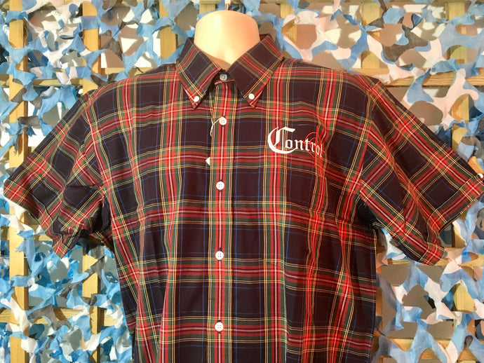 Control - Navy Check Shirt