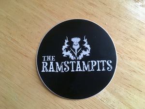 The Ramstampits - Thistle  Logo Sticker