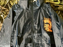 The Exploited - Luminous Orange Mohican Skull -  Rain Jacket