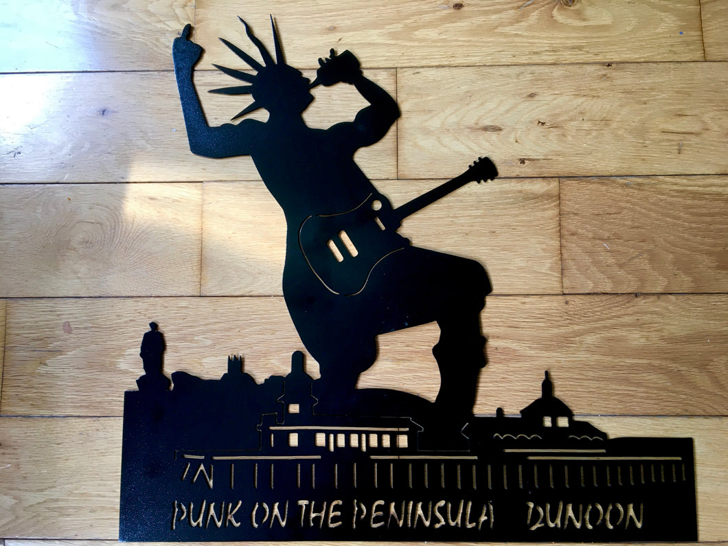 Punk On The Peninsula - Metal Wall Art
