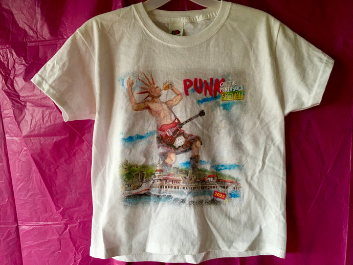 2025 Punk On The Peninsula  - Kids  Tee