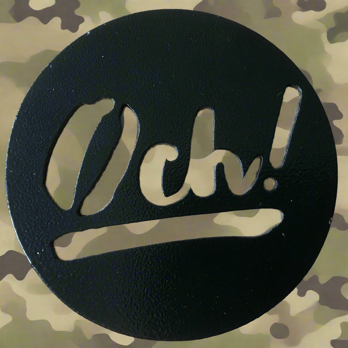 Och! The Coaster  - Metal Wall Art