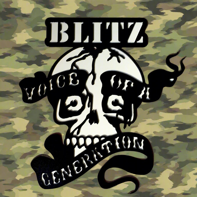 Blitz - Voice of a Generation - Metal Wall Art