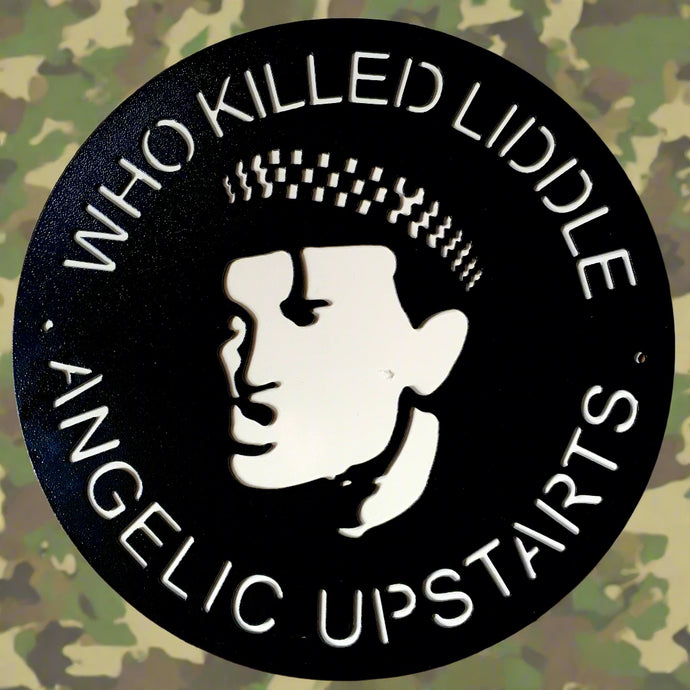 Angelic Upstarts - Who Killed Liddle   - Metal Wall Art