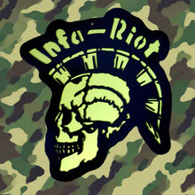 INFA-RIOT logo  - Metal Wall Art
