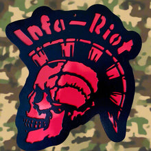 INFA-RIOT logo  - Metal Wall Art