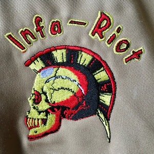 Infa-Riot - Embroidered Harrington Jacket