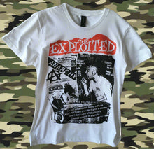 The Exploited  - I Believe In Anarchy - Ladies White Tee