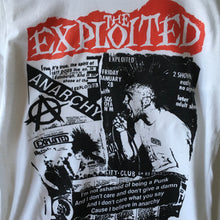 The Exploited  - I Believe In Anarchy - Ladies White Tee