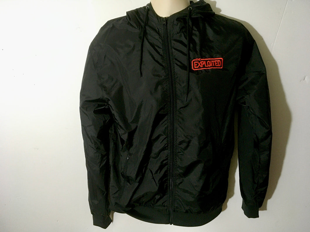 The Exploited - Black  Wind Runner Jacket