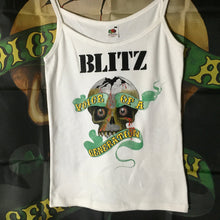 Blitz -  Ladies White Strap top