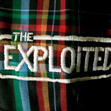 The Exploited - Short Sleeve Men’s Black Check Shirt