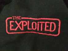 The Exploited  - Zip Hoodie with double embroidery