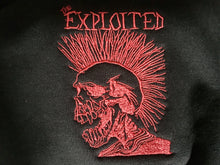 The Exploited  - Zip Hoodie with double embroidery