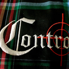 Control - Short Sleeve Men’s Black Check Shirt