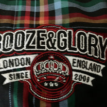 Booze & Glory - Black Checked Shirt