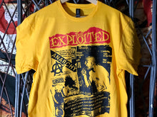 The Exploited - Yellow - I Believe In Anarchy Tee