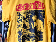 The Exploited - Yellow - I Believe In Anarchy Tee