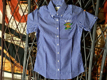 Blitz - Ladies - Blue Gingham Check Shirt