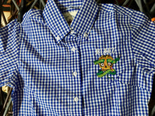 Blitz - Ladies - Blue Gingham Check Shirt