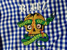 Blitz - Ladies - Blue Gingham Check Shirt