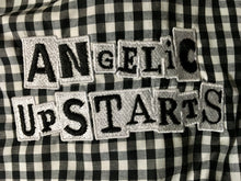Angelic Upstarts - Ladies - Black Gingham Check Shirt
