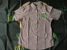 Blitz - Ladies - Burgundy Gingham Check Shirt