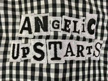 Angelic Upstarts - Mens - Black Gingham Check Shirt