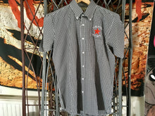 UK SUBS - Mens - Black Gingham Check Shirt