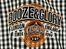 Booze & Glory - Mens - Black Gingham Check Shirt